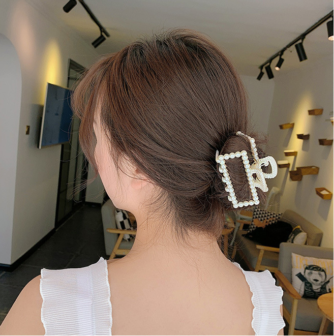 Kẹp Tóc Nữ Đính Nơ Lớn Xinh Xắn