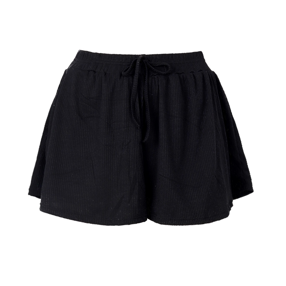 Quần short nữ ống rộng, cạp chun, short ngắn RQ001