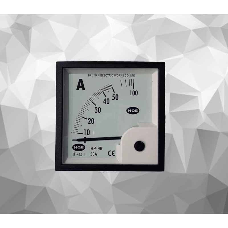 Đồng hồ đo Ampe 50A 96x96