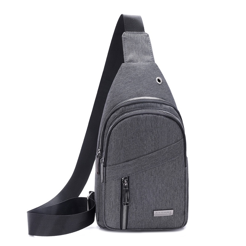 Túi đeo chéo thiết kế mới sức chứa lớn kiểu dáng đơn giản thời trang cho nam