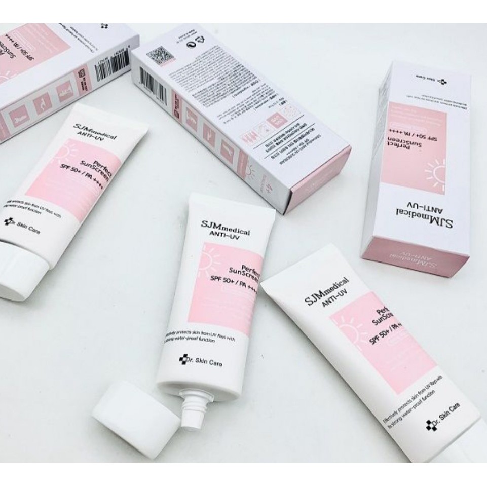 COMBO 2 HỘP KEM CHỐNG NẮNG SJM_MEDICAL DÒNG DƯỢC MỸ PHẨM DR SKINCARE