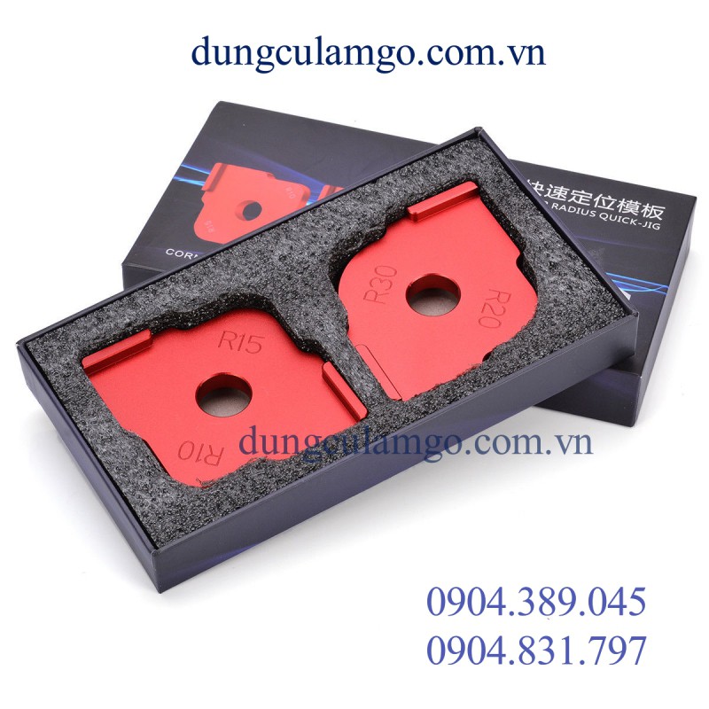 Bộ cữ phay / tỉa mép góc tròn