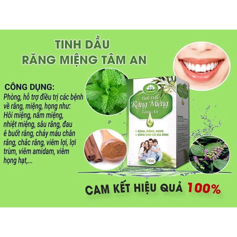 [HÀNG CHÍNH HÃNG]Tinh Dầu Răng Miệng Tâm An