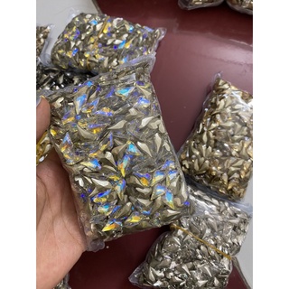 [Đá đính móng][ Đá Nail] Đá trang trí móng size to siêu sáng