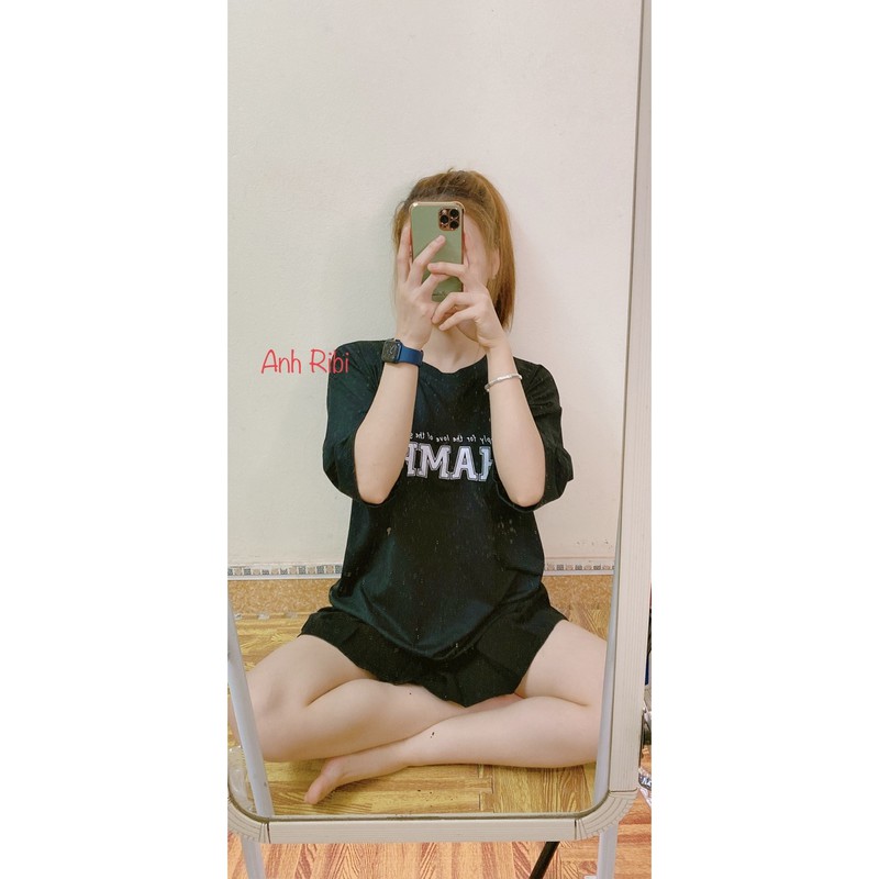 Áo thun From rộng tay lỡ CHAMPS nam nữ unisex