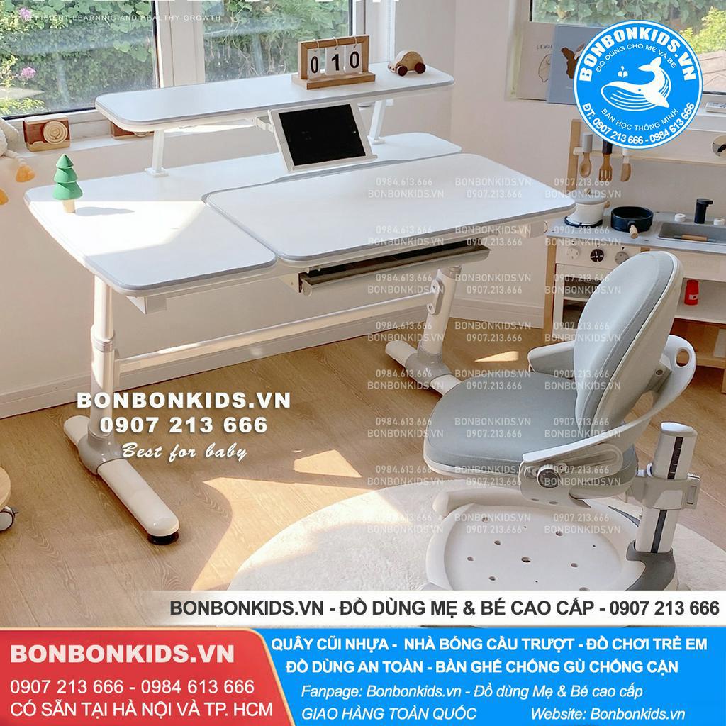 Bộ Bàn Ghế Học Sinh Thông Minh Chống Gù Chống Cận D9 Pro Royal - Ghế chống gù C02
