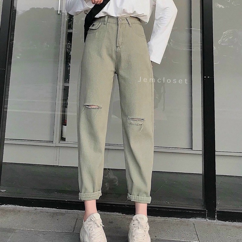 Quần nữ kaki, quần dài nữ ống ôm màu 3 màu size S M L SKUQ-23A