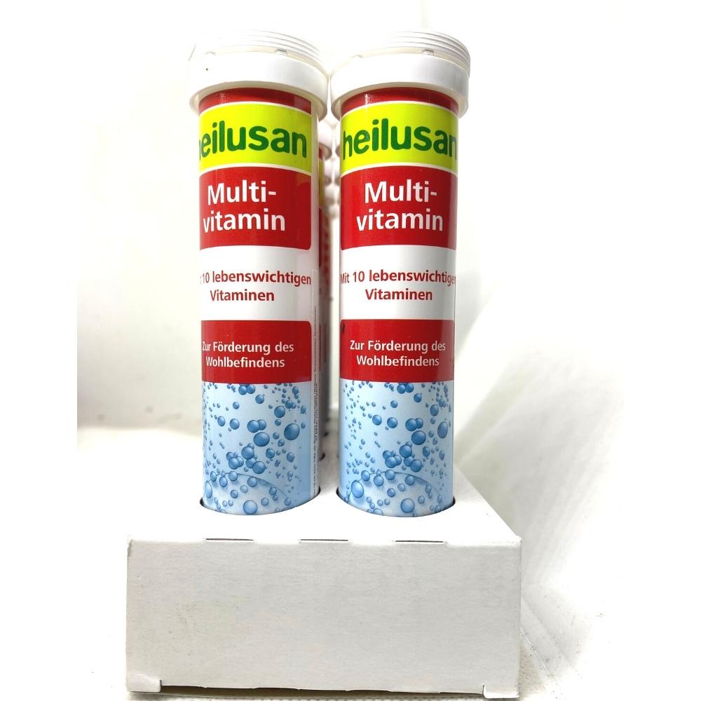 Heilusan Multivitamin - Nhập khẩu Đức - Giúp bổ sung các vitamin thiết yếu, tăng cường sức đề kháng- Tuýp 20 viên