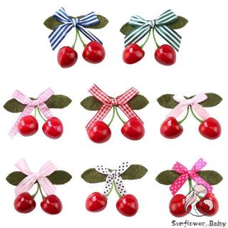 Kẹp Tóc Hình Quả Cherry Dễ Thương Cho Bé Gái