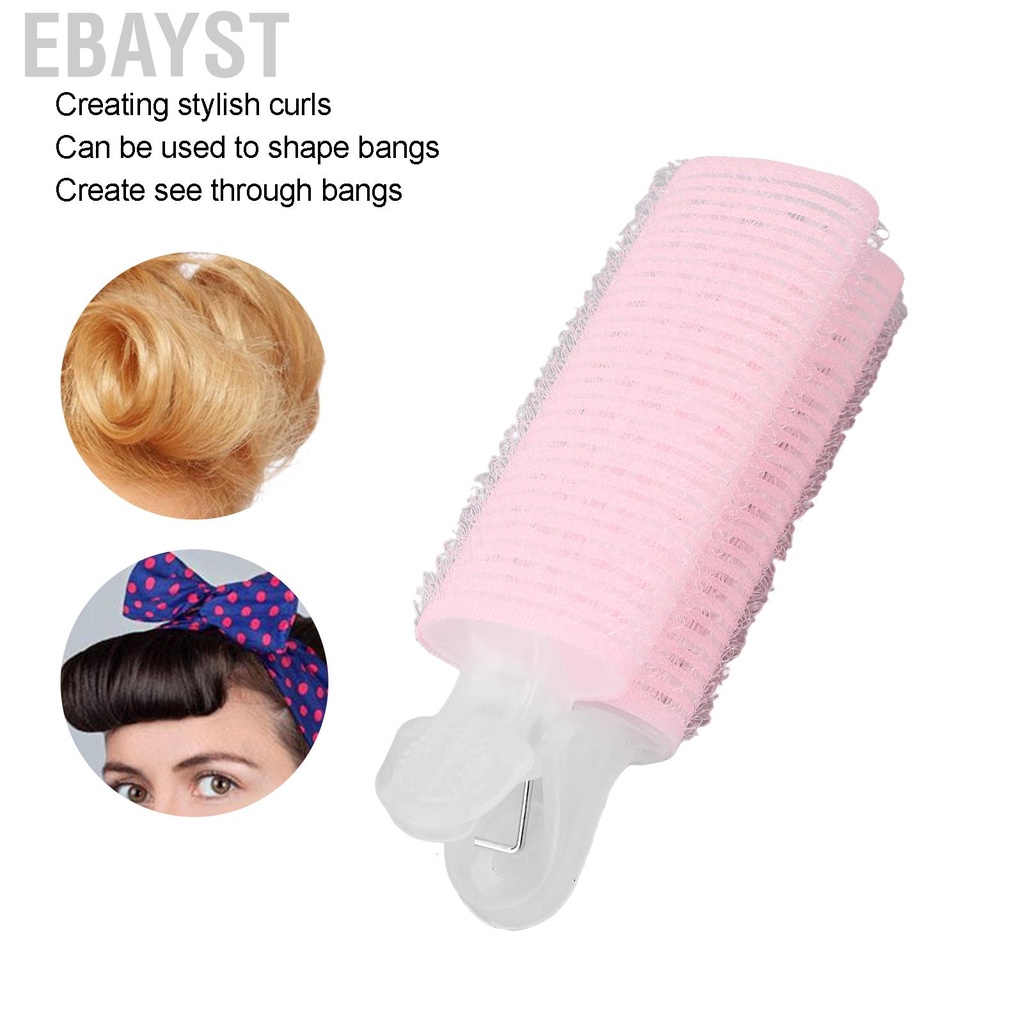 Ebayst 2pcs Hair Root Clips Women Home Salon Fluffy Volume Curler Roller Clip #6