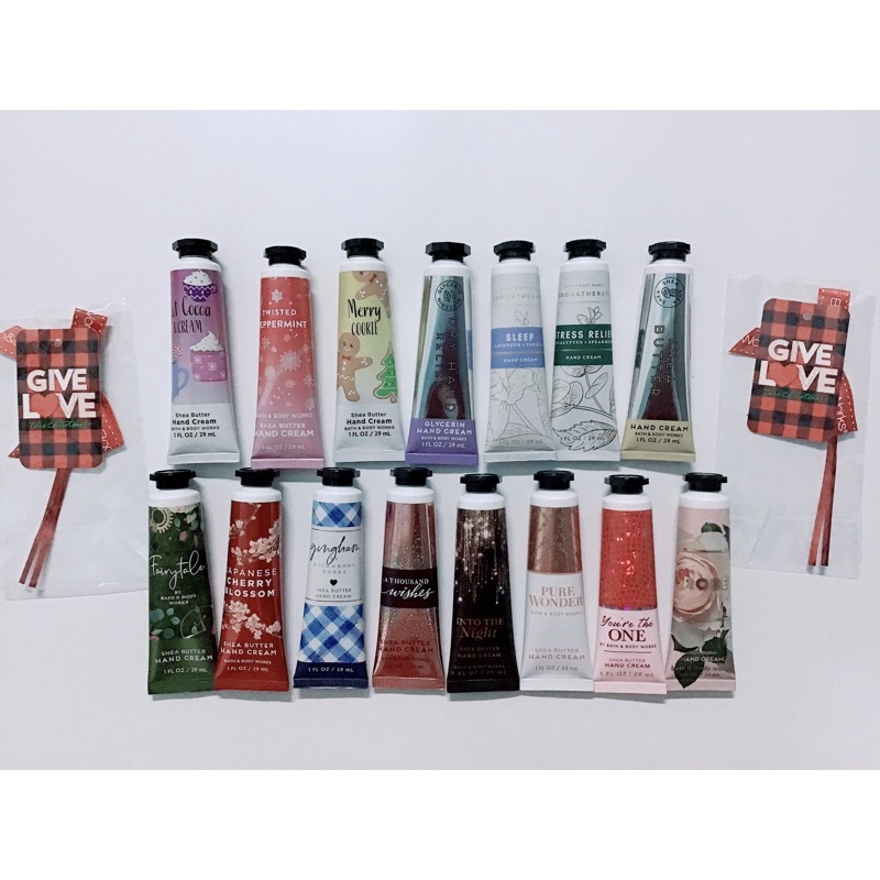 👋🌿Đủ mùi hương-Kem dưỡng da tay Hand Cream Bath & Body Works🌱