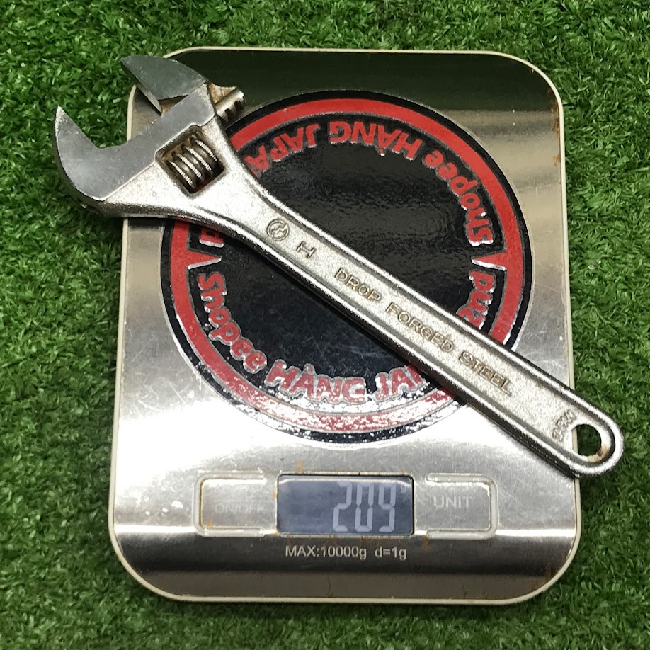 Mỏ lết SANKI 8" - 200 mm phiên bảng mới - Made in Japan  hàng tuyển mới 95%.
