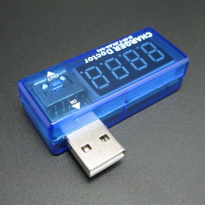 Kỹ thuật số USB Điện thoại di động Sạc Điện áp hiện tại Máy đo điện áp Bộ sạc USB Bác sĩ Vôn kế Ampe kế