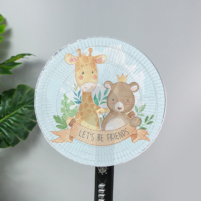 Tấm lưới bọc quạt điện thiết kế chống bụi cho bé