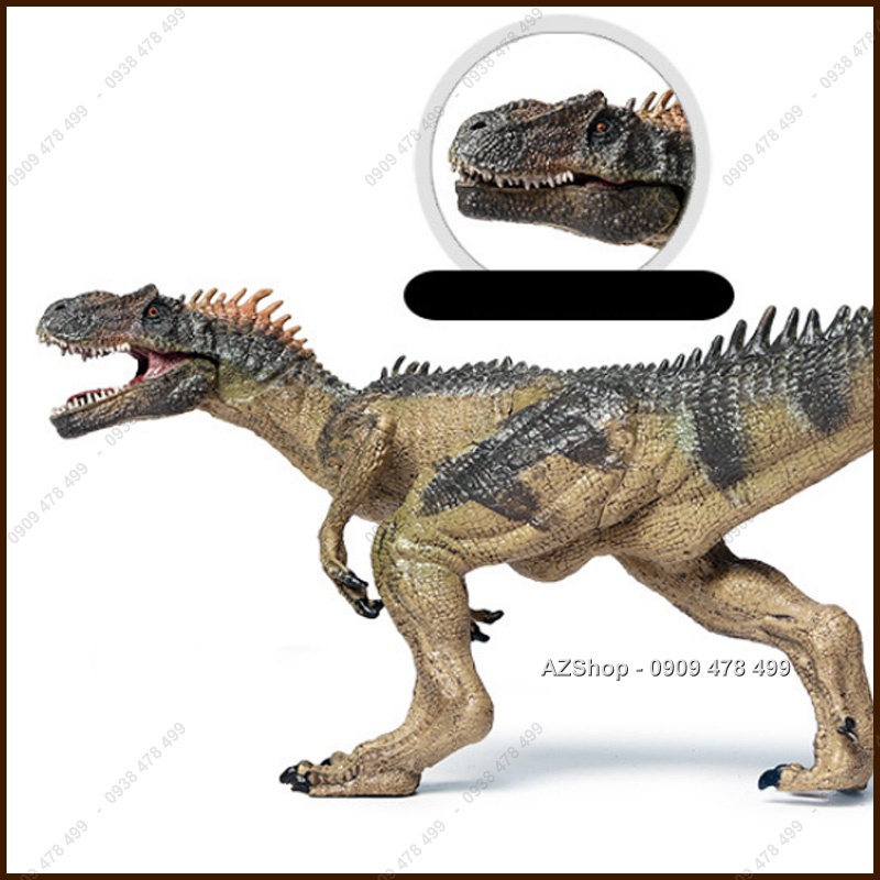 Mô Hình Khủng Long Ăn Thịt Nhanh Nhẹn Allosaurus - Xanh - 7750.1