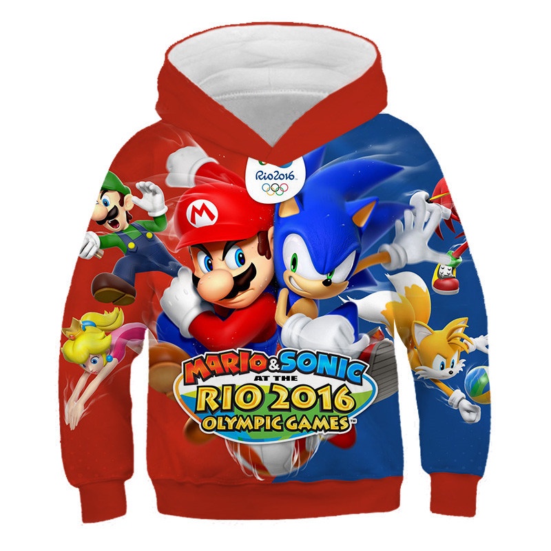Áo Hoodie In Hình Game 3D Độc Đáo Cho Nam&amp;Áo Khoác Hoodie Chui Cổ Unisex