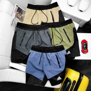 Quần SHORT Das dư xịn chính hãng full tag chạy bộ tập Gym
