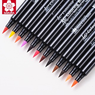 BÚT CỌ SAKURA KOI COLORING BRUSH PEN ( P3)