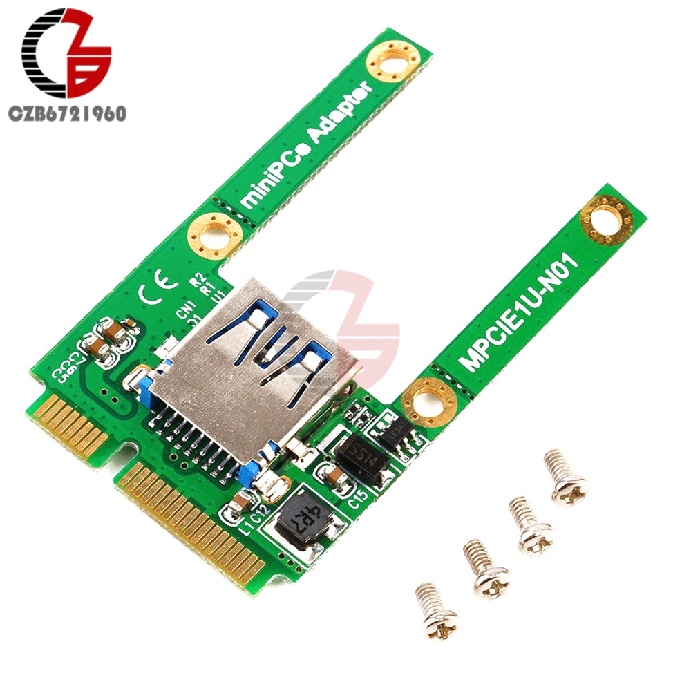 Mini PC Adapter PCI-E Card Slot Expansion Board to USB 2.0 Interface Adapter MPCIE 1U-N01 Converter Module Riser Card DIY | BigBuy360 - bigbuy360.vn