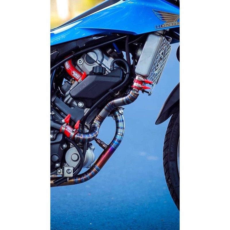 Combo ống nước Titan gắn Exciter Sniper Sonic Winner Raider 150 Vario Click