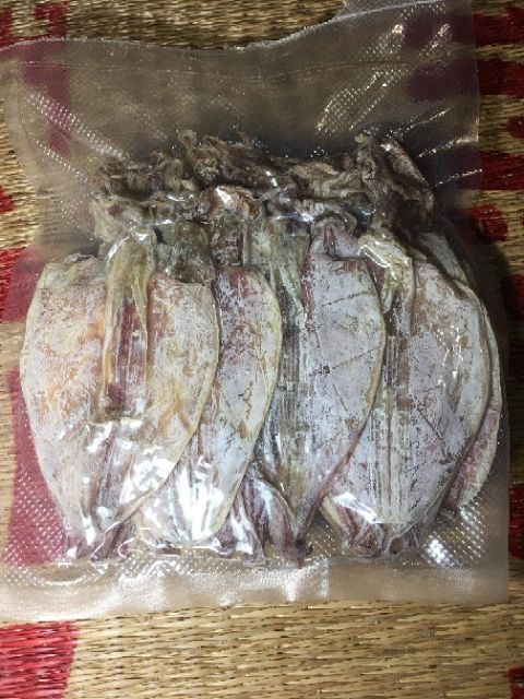 combo mực, cá bò, chỉ vàng