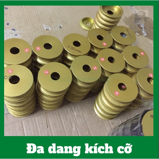 Đĩa Mài Phào Chỉ Bo Tròn Mặt Đá Hoa Cương.Tạo Rãnh,Mài Vát Mép,Phào Chỉ Các Loại Dùng Cho Máy Cầm Tay.