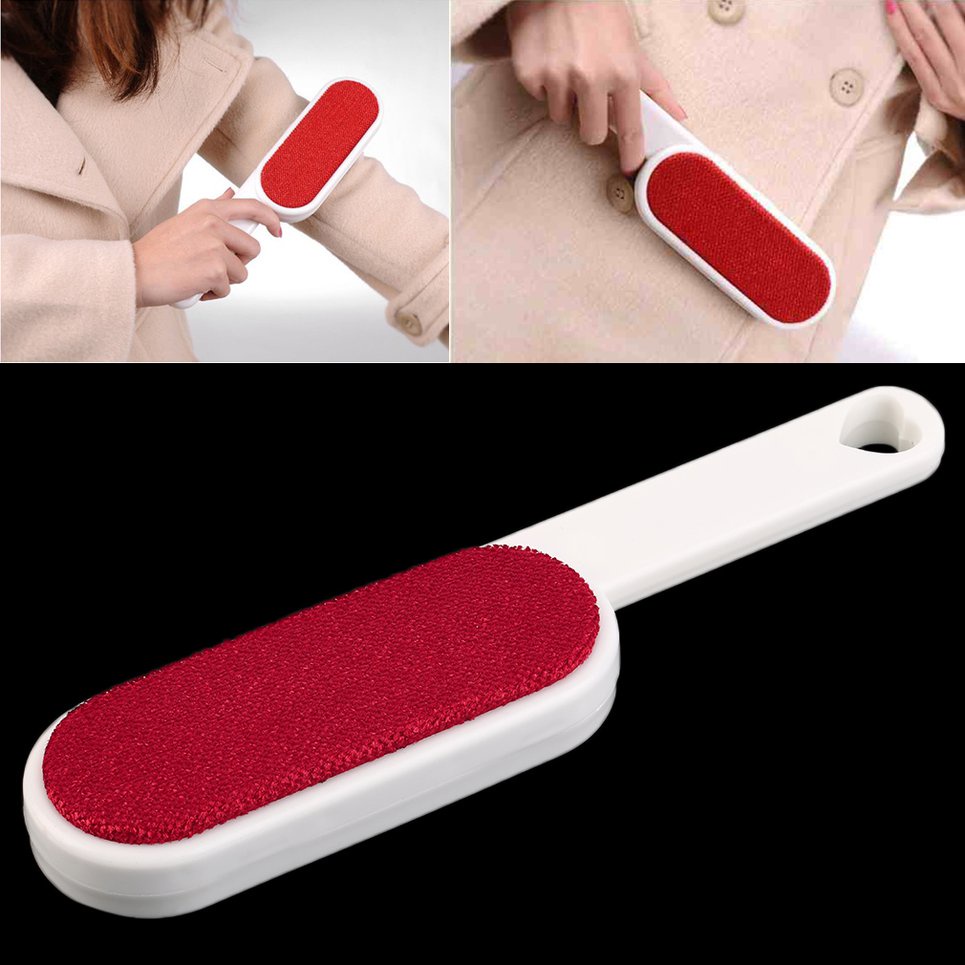 1 bàn chải tĩnh điện hai mặt dùng để loại bỏ tóc và bụi bẩn D8