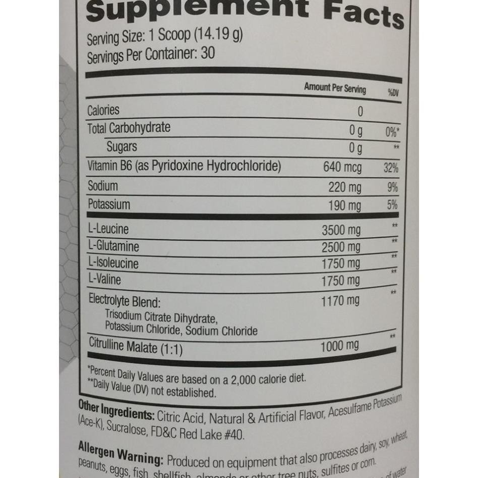 Chống Dị Hoá Cơ bắp Scivation Xtend Bcaas 30 lần dùng - Chính Hãng 100%