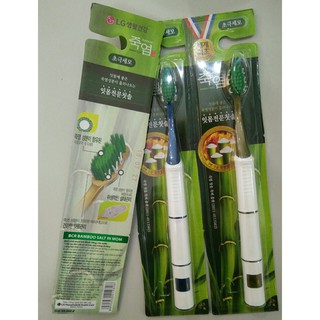 COM BO 2 BÀN CHẢI ĐÁNH RĂNG BAMBOO SALT IN MOM