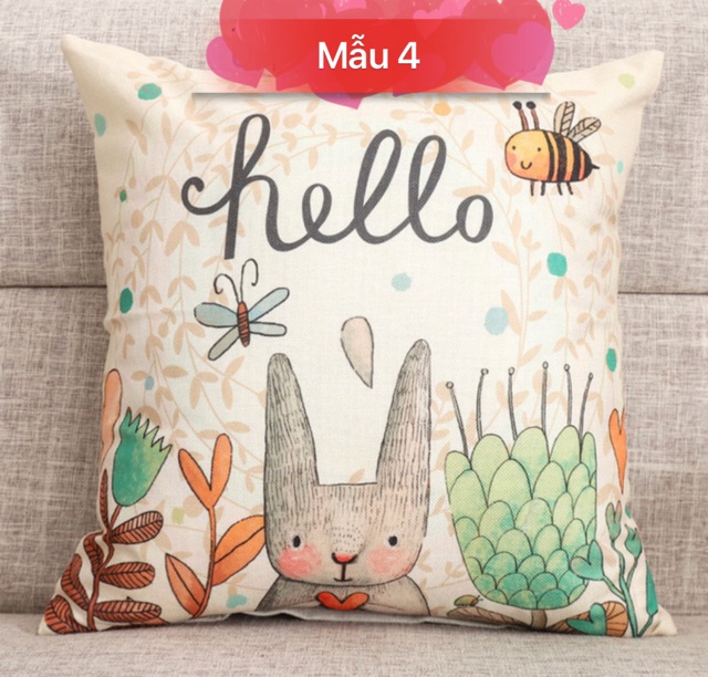 Vỏ Gối Vuông, Vỏ Gối Sofa Mã tho