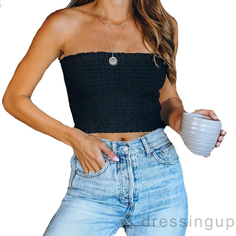 Áo Không Tay Dáng Ôm Màu Trơn Dành Cho Nữ | BigBuy360 - bigbuy360.vn