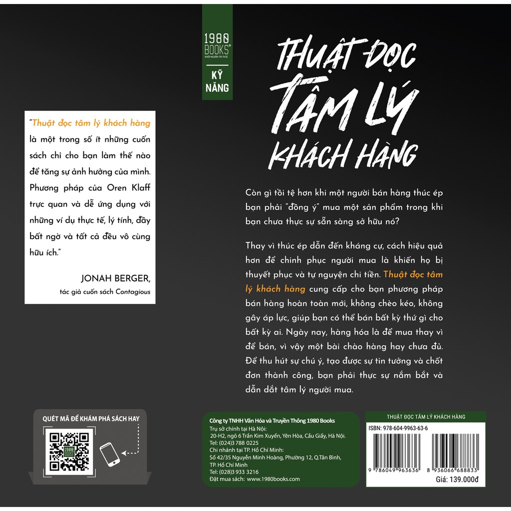 Sách - Thuật đọc tâm lý khách hàng