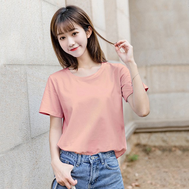 THANH LÝ- Áo thun nữ chất cotton co giãn cực đẹp nhiều màu