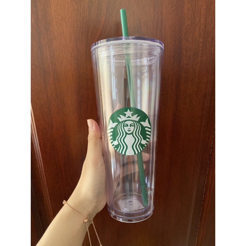 [TPHCM chọn NOW] Ly Starbucks reusable original cold cup size Venti nước lạnh tái sử dụng