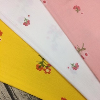 vải đũi tằm in hoa