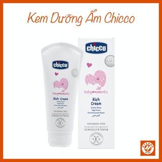 Kem Dưỡng Ẩm Chứa Omega Và Vitamin E Chicco 100ml