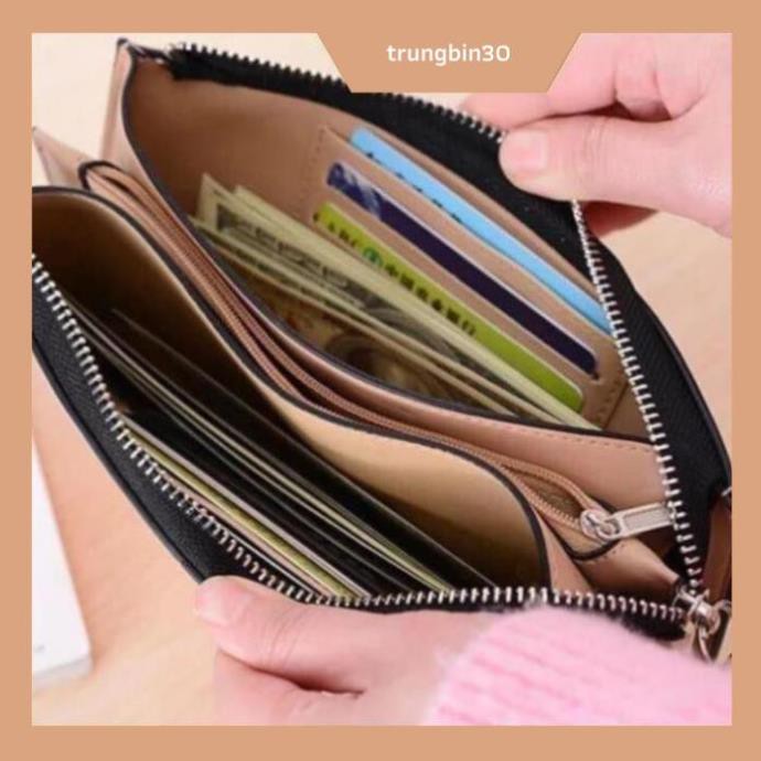 [Ship Hỏa Tốc HN] Ví Nữ Cầm Tay Đựng Điện Thoại Thời Trang (Sẵn 10 Màu) | BigBuy360 - bigbuy360.vn