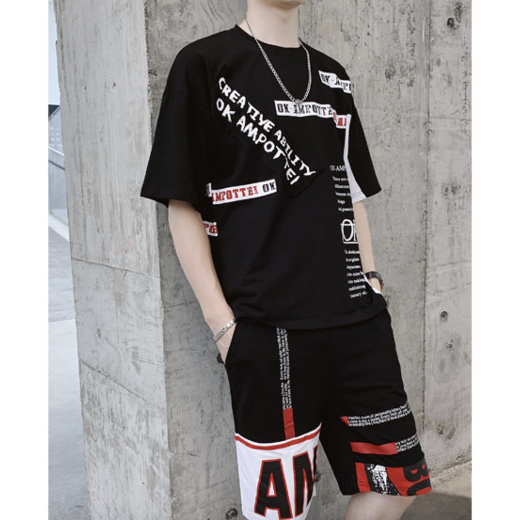 Bộ quần áo thể thao nam, set bộ mùa hè 2021 - QA11 | BigBuy360 - bigbuy360.vn