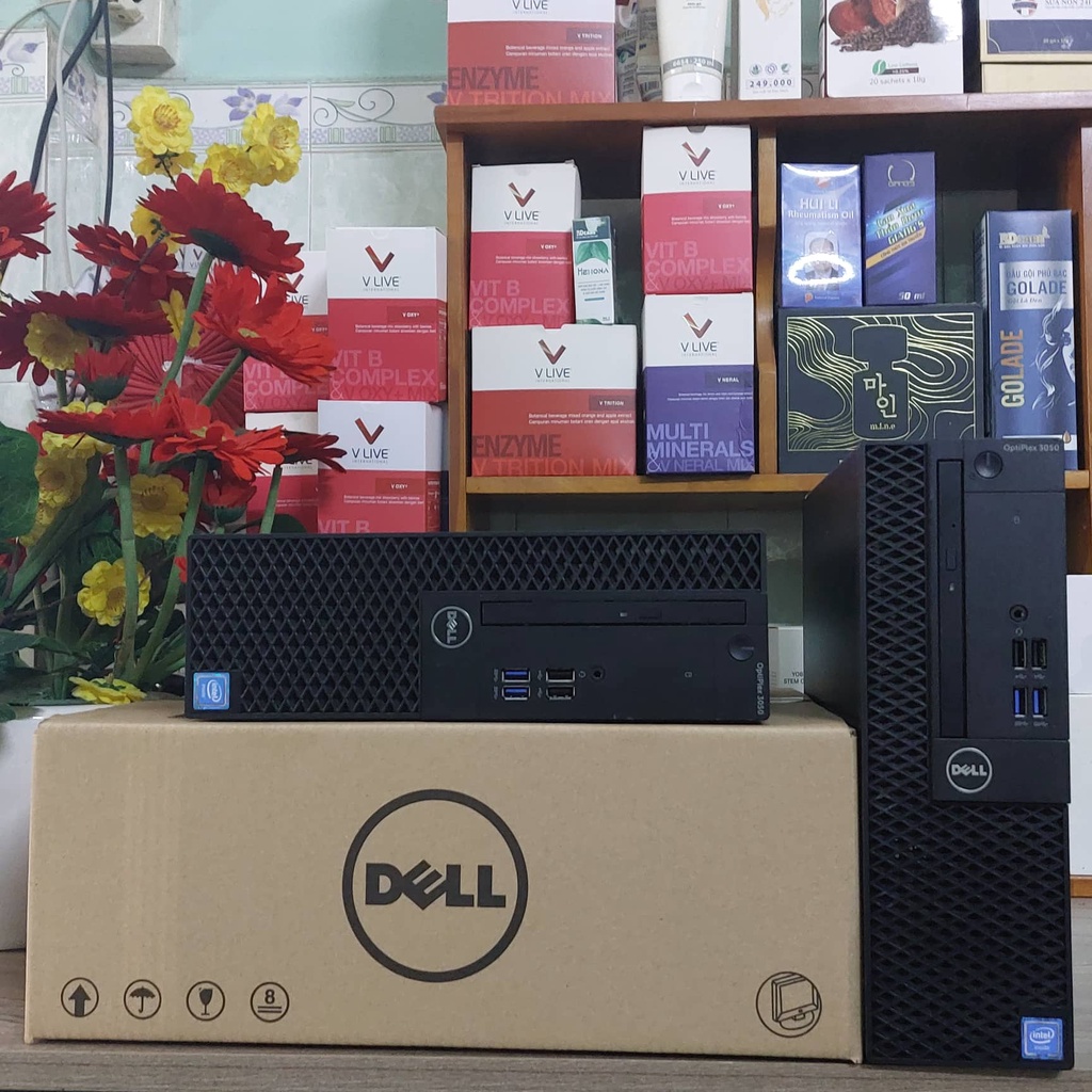 Máy Tính Bộ DELL Optilex 3050 SFF Core i7 i5 i3 , Ram 8G, SSD 240G ( Bảo hành 1 năm)