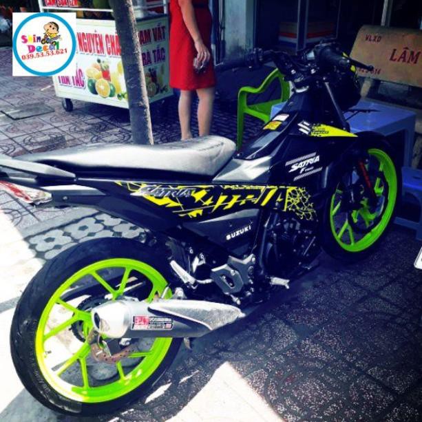 Tem rời satria mẫu 2019