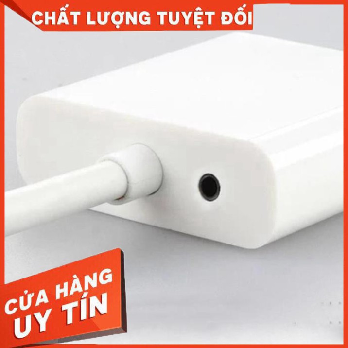 [Hàng xịn] Cáp chuyển đổi HDMI sang VGA kèm dây audio 3.5-Bộ đầu chuyển cổng HDMI ra VGA giắc HDMI to VGA,dây máy chiếu