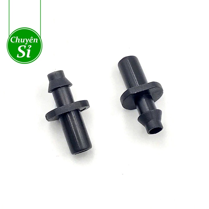 Khởi thủy 6mm 1 đầu trơn 1 đầu gài - Khớp nối gắn béc tưới phun sương tưới phun mưa với ống