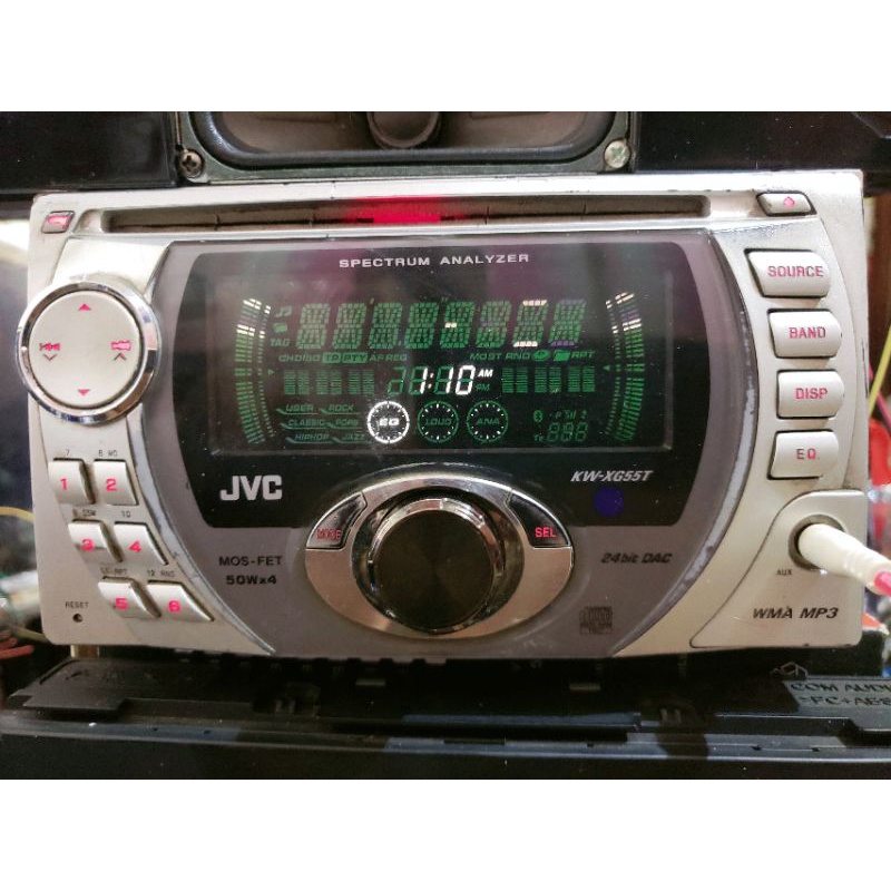 Đầu CD & radio JVC KW xg55t