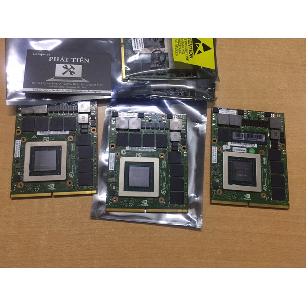 Card nvidia Quadro M3000M 4G GDDR5 kiến trúc Maxwell được chế tạo cho thế hệ Intel Skylake dành cho laptop.