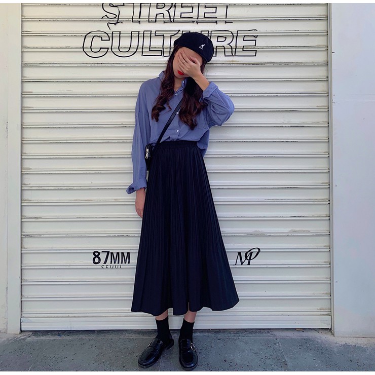 | CHÂN VÁY DÀI XOÈ TRƠN SOLID LI NHỎ | BigBuy360 - bigbuy360.vn