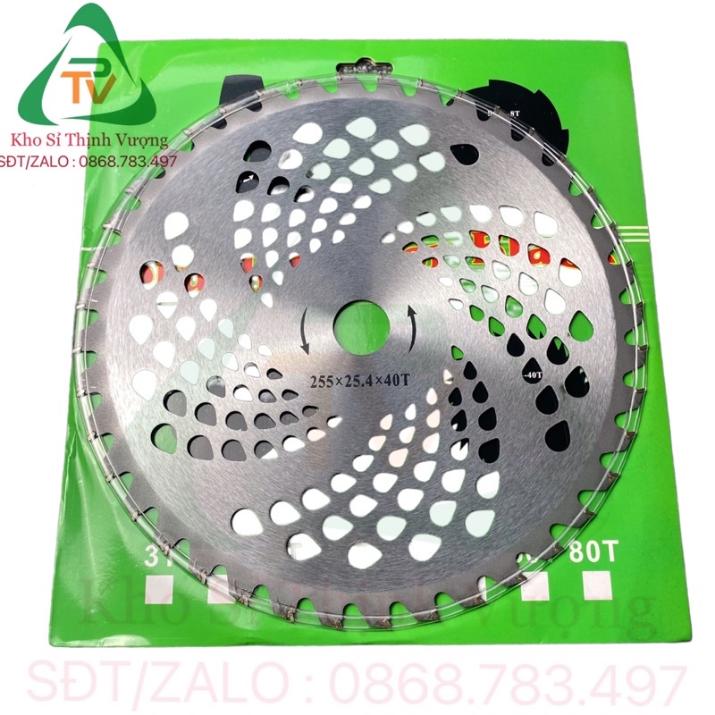 Lưỡi cắt cỏ tròn hợp kim tiêu chuẩn Made in Japan