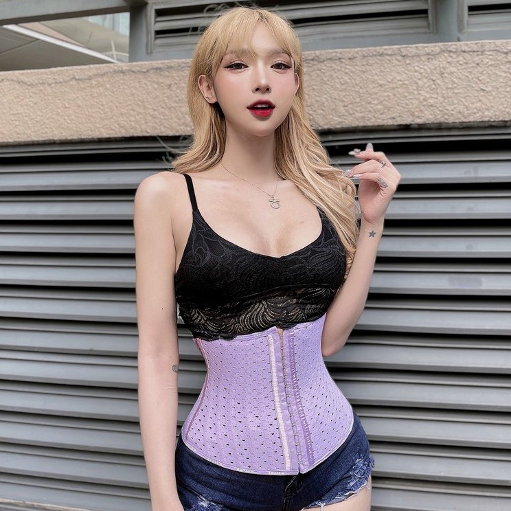 Đai Nịt Bụng Latex Sau Sinh - Latex Celia Tín 27 Xương Chuẩn WSTORE,Thoáng Khí - Latex by W.Store