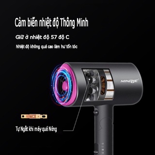 máy sấy tóc MINGGE 2 chiều công suất 1800W