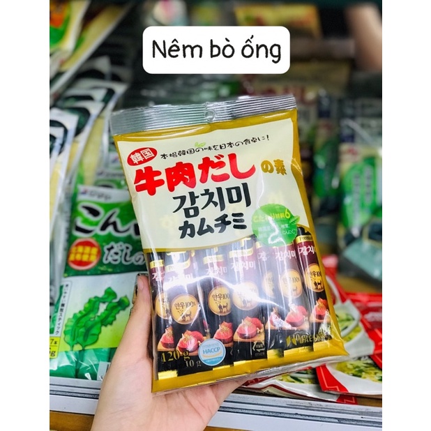Nêm bò ống Daesang gói 120gr cho bé date mới nhất date 2023