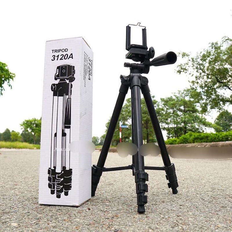 Gậy 3 Chân Tripod Mini  3120 /3110 Kéo Dài Được Và Giá Đỡ Điện Thoại, học online , livetream.đi du lịch